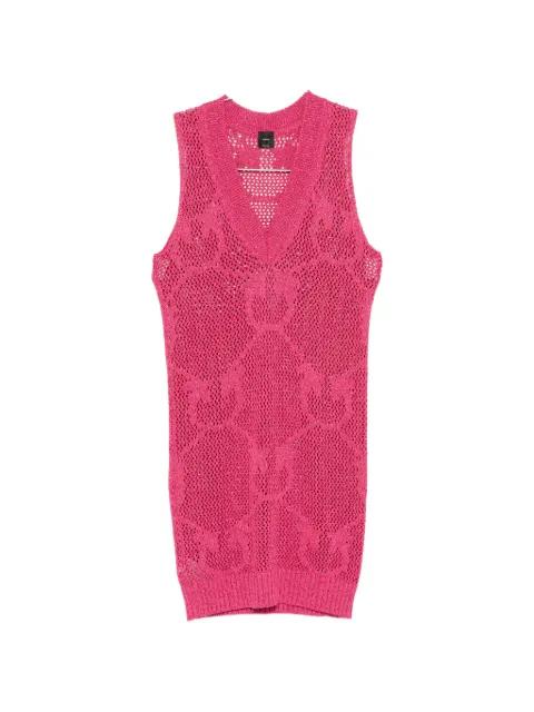 V-neck mini dress by PINKO