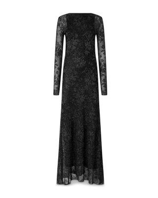 Variabile Metallic Jacquard Gown by PINKO