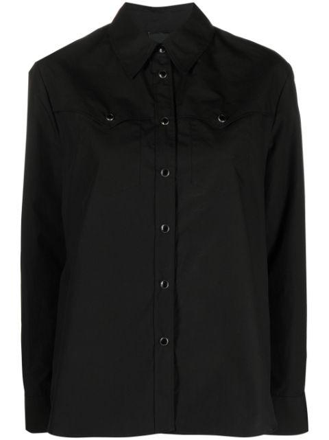 Western-stitched cotton shirt by PINKO