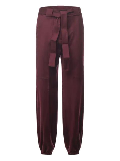 belt track pants by PINKO