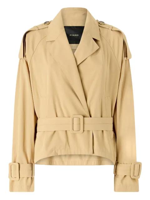 belted jacket by PINKO