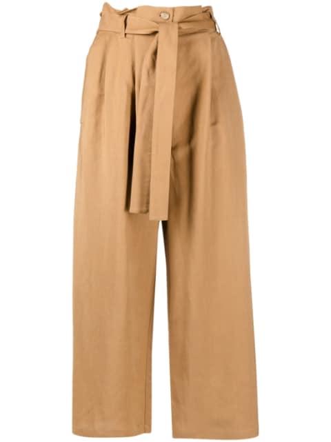 belted trousers by PINKO