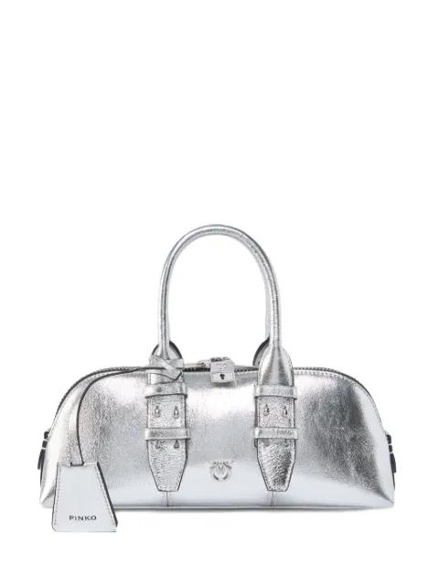 buckle handle tote bag by PINKO buckle handle tote bag by PINKO