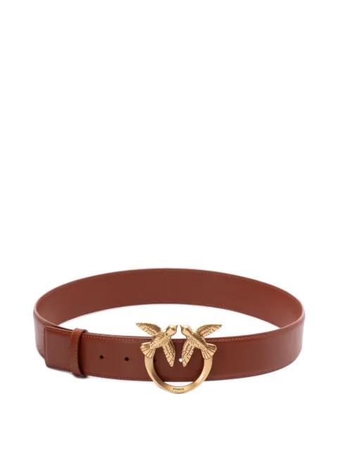 buckle leather belt by PINKO