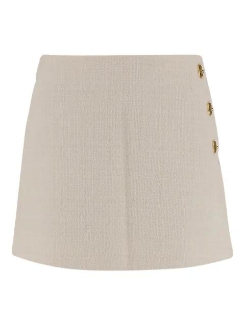 button-detailed miniskirt by PINKO