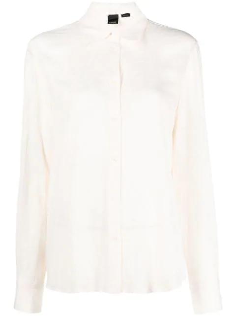 button-up long-sleeve shirt by PINKO