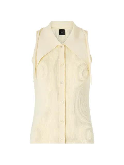button-up top by PINKO