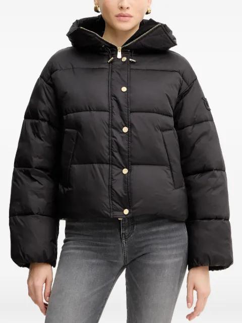 buttoned hoodied jacket by PINKO