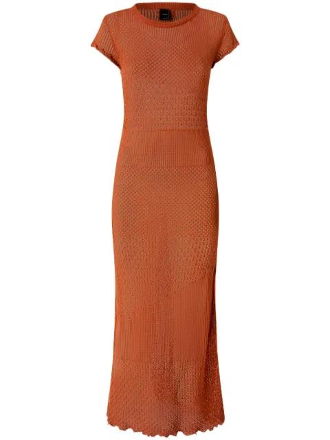 cap sleeves dress by PINKO