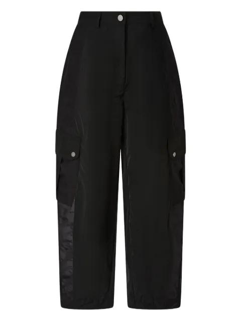 cargo-pocket cropped trousers by PINKO