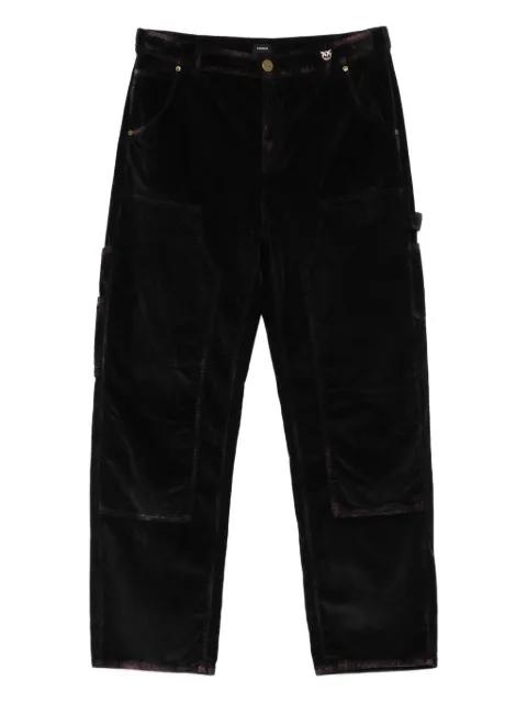 corduroy cargo trousers by PINKO