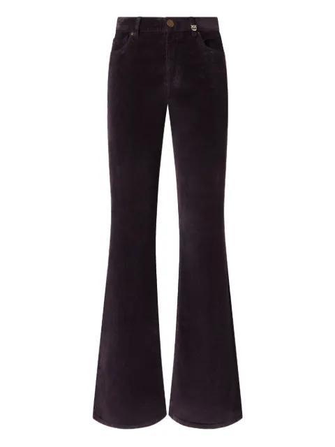 corduroy flare jeans by PINKO