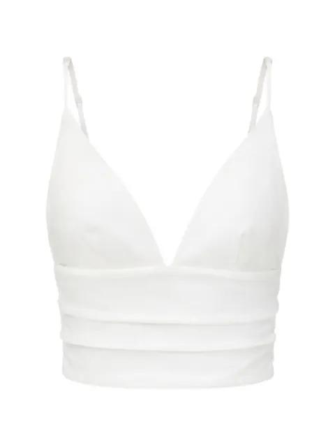cropped top by PINKO