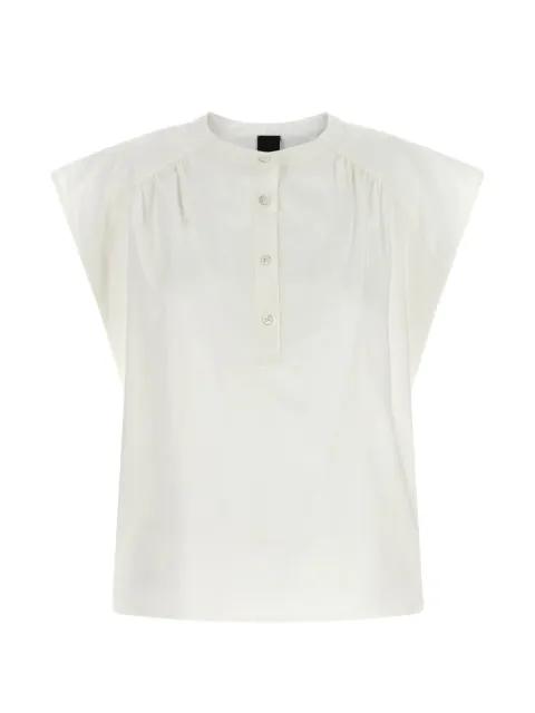 curl sleeve blouse by PINKO