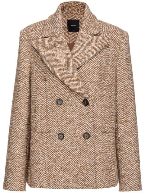 double-breasted blazer by PINKO