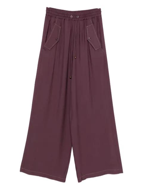 drawstring-fastening trousers by PINKO