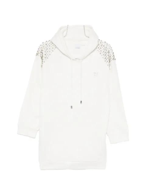 embellished hoodie by PINKO