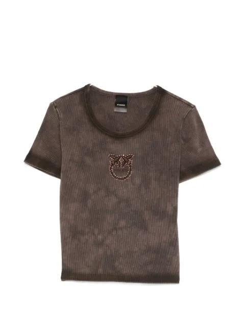 embellished short-sleeved T-shirt by PINKO