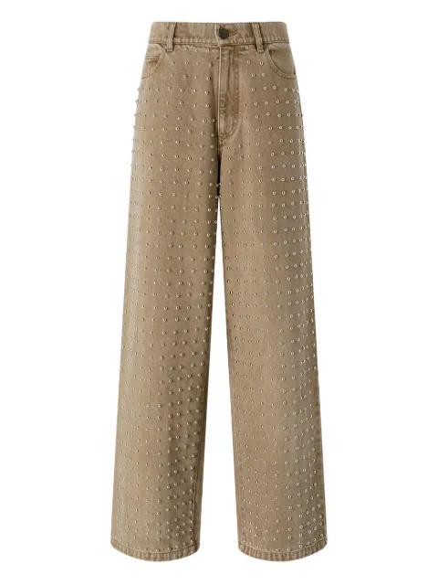 five pockets studded jeans by PINKO