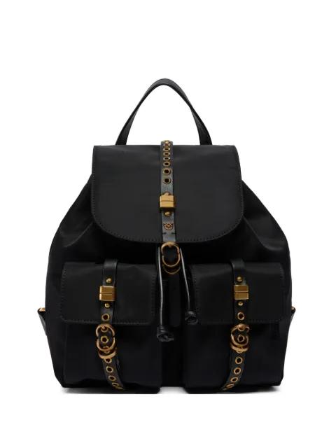 flap-pockets backpack by PINKO