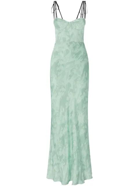 floral-print maxi dress by PINKO