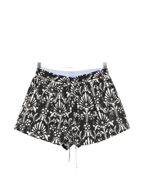 floral-print shorts by PINKO