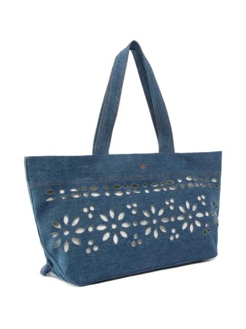 floral tote bag by PINKO