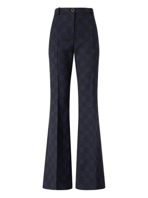 geometric-print trousers by PINKO