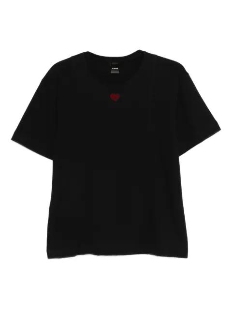 heart-detail T-shirt by PINKO
