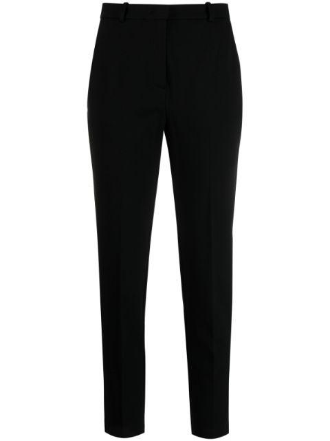 high-waisted cropped trousers by PINKO