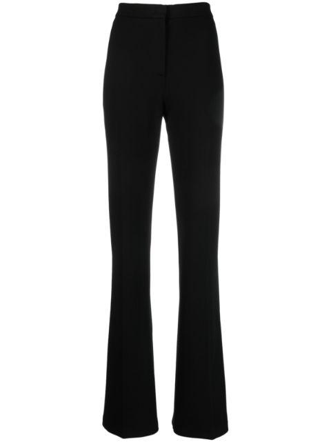 high-waisted flared trousers by PINKO
