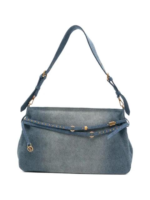 large studded-strap shoulder bag by PINKO