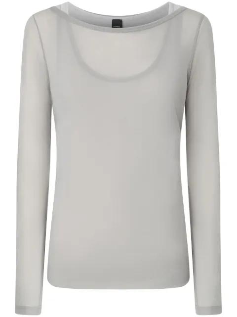 layered T-shirt by PINKO