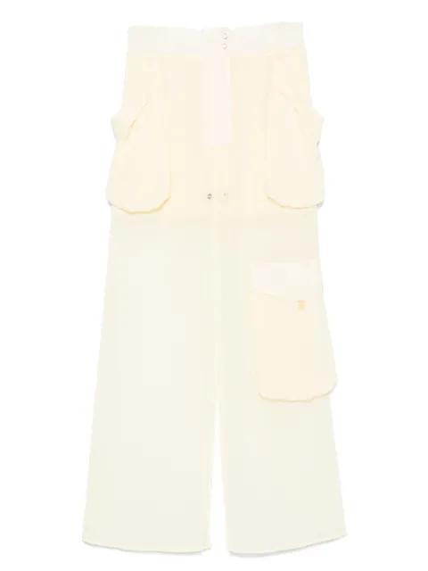 layered-design midi skirt by PINKO