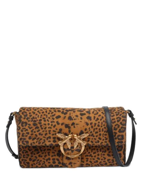 leopard-print tote bag by PINKO
