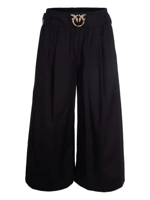 logo-buckle shorts by PINKO