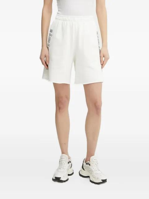 logo-detail elasticated-waist shorts by PINKO