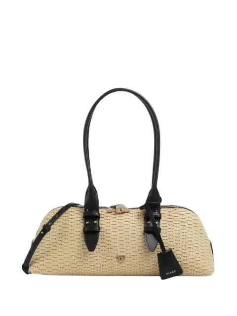 logo-detail shoulder bag by PINKO