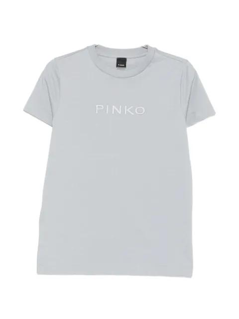 logo embroidery  T-shirt by PINKO