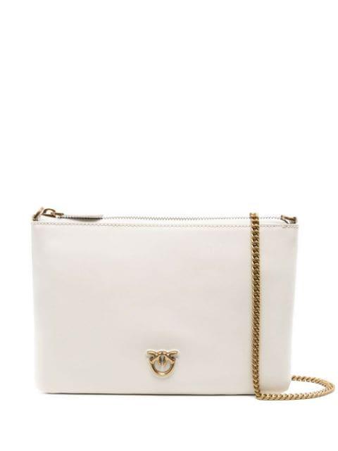 logo-plaque Flat Classic bag by PINKO