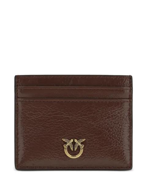 logo-plaque card holder by PINKO
