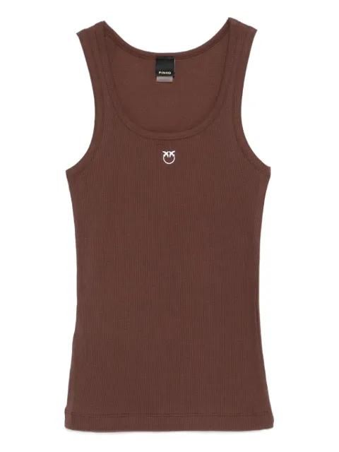 logo tank top by PINKO