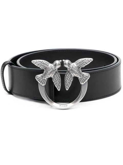 love bird buckle belt by PINKO