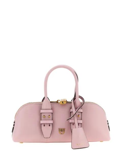 love birds bowling leather handbag by PINKO