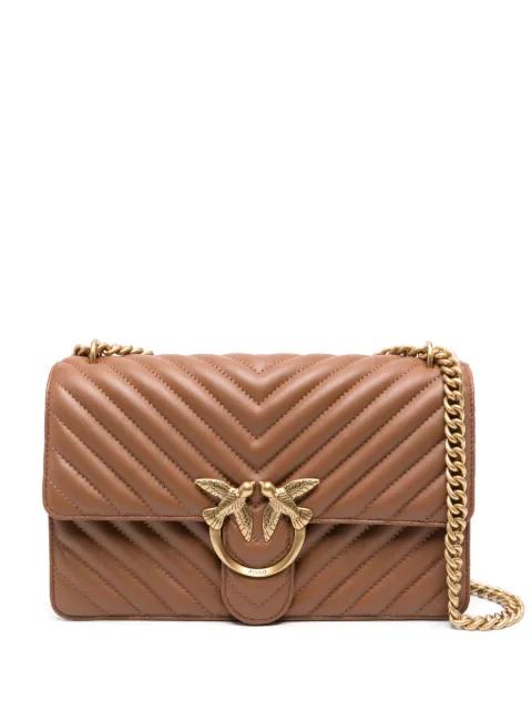 love-birds chain-strap satchel bag by PINKO