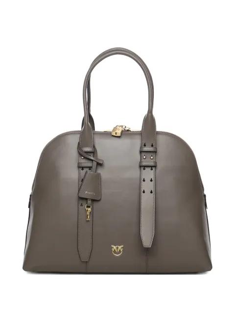 maxi Escape leather tote bag by PINKO