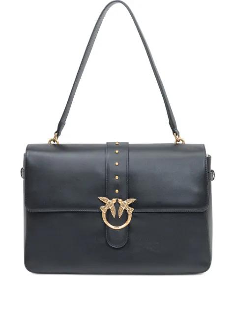 maxi Love studded  shoulder bag by PINKO
