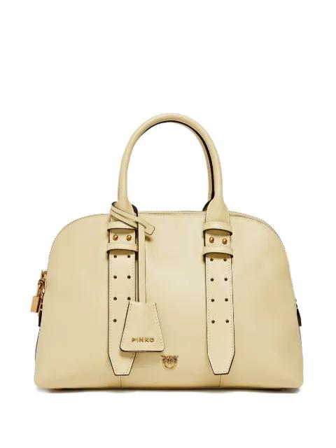 medium Escape leather tote bag by PINKO