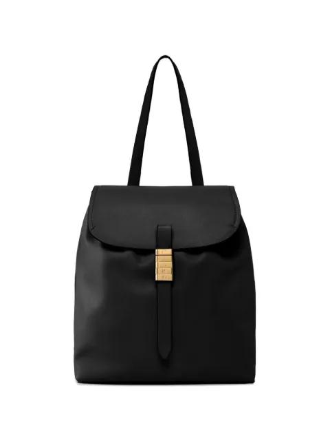 medium Saddle leather backpack by PINKO