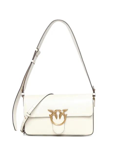 medium leather cross body bag by PINKO
